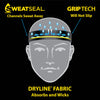 DYE X HALO - HEAD TIE - CONCEPTS BLACK/CYAN