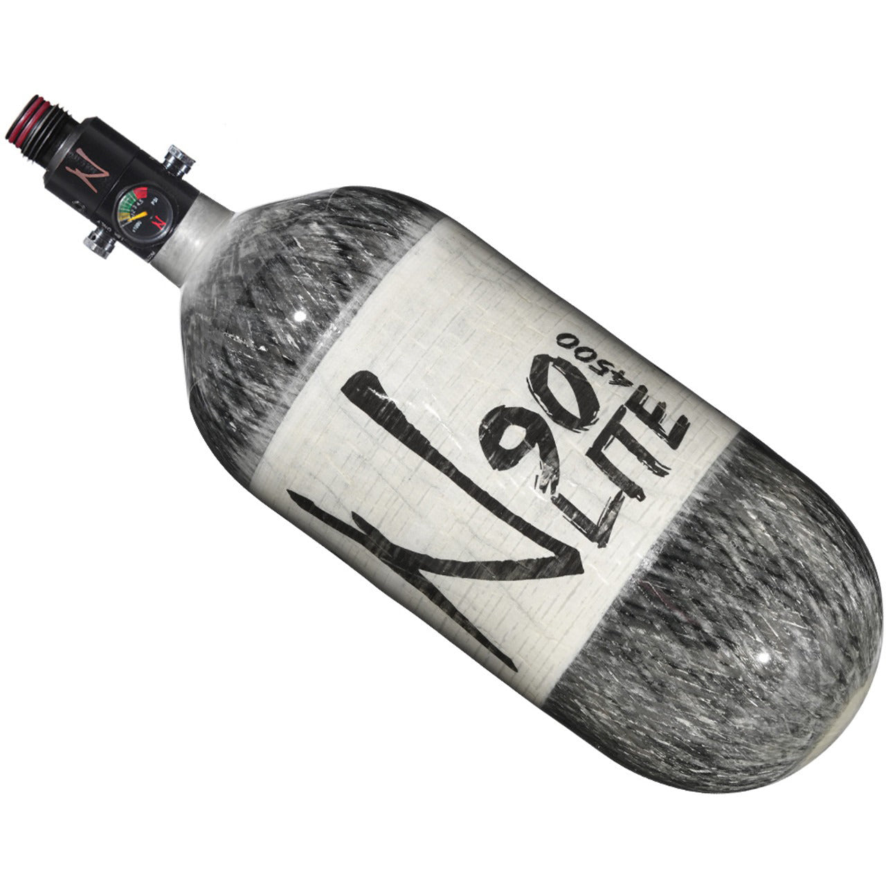 Ninja LITE Carbon Fiber 90 / 4500 psi Air Tank - Grey