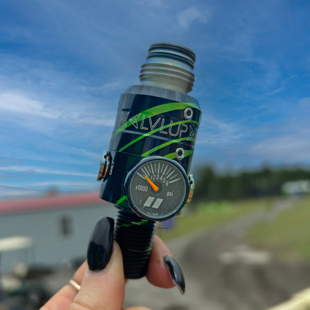 Powerhouse TKO Competition Regulator - LVLUP Edition SPLASH Black / Green