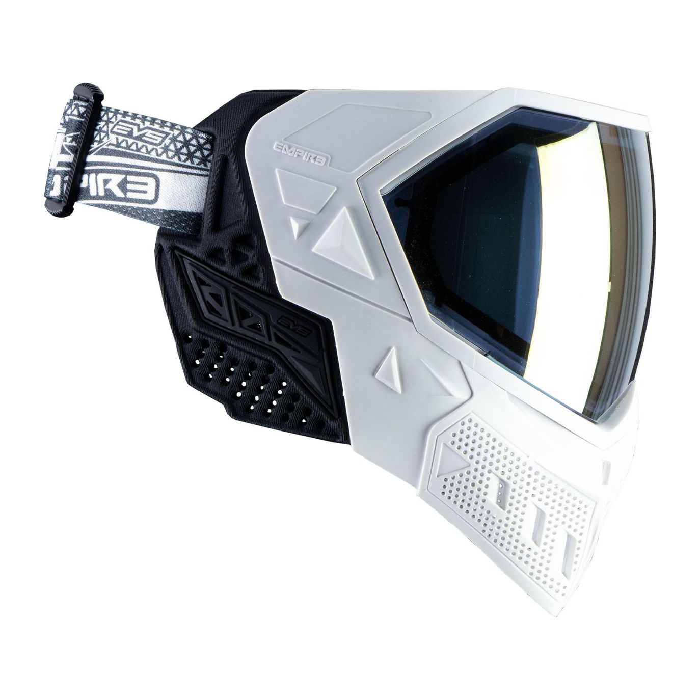 Empire EVS Paintball Goggle - White / Gold