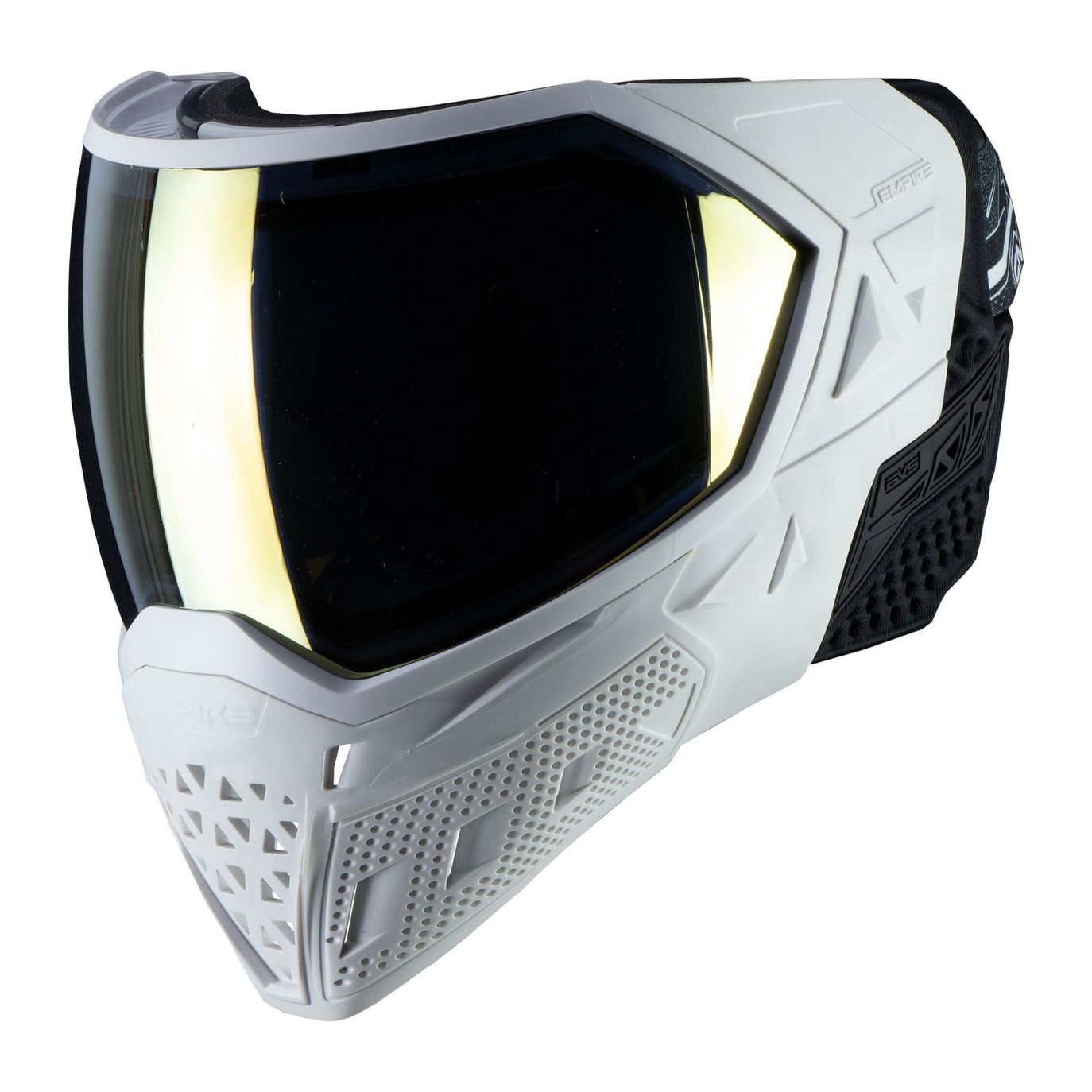 Empire EVS Paintball Goggle - White / Gold