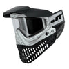 JT Bandana Series Proflex Paintball Mask - White w/ Clear and Smoke Thermal Lens
