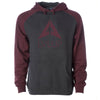 LVL UP Sports Hoody - Burgundy Red