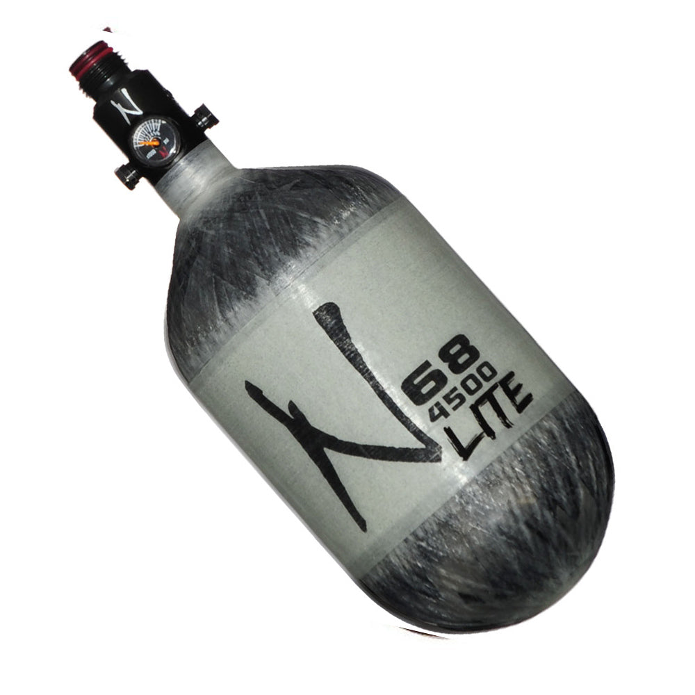 Ninja LITE Carbon Fiber 68 / 4500 Air Tank - Standard Grey