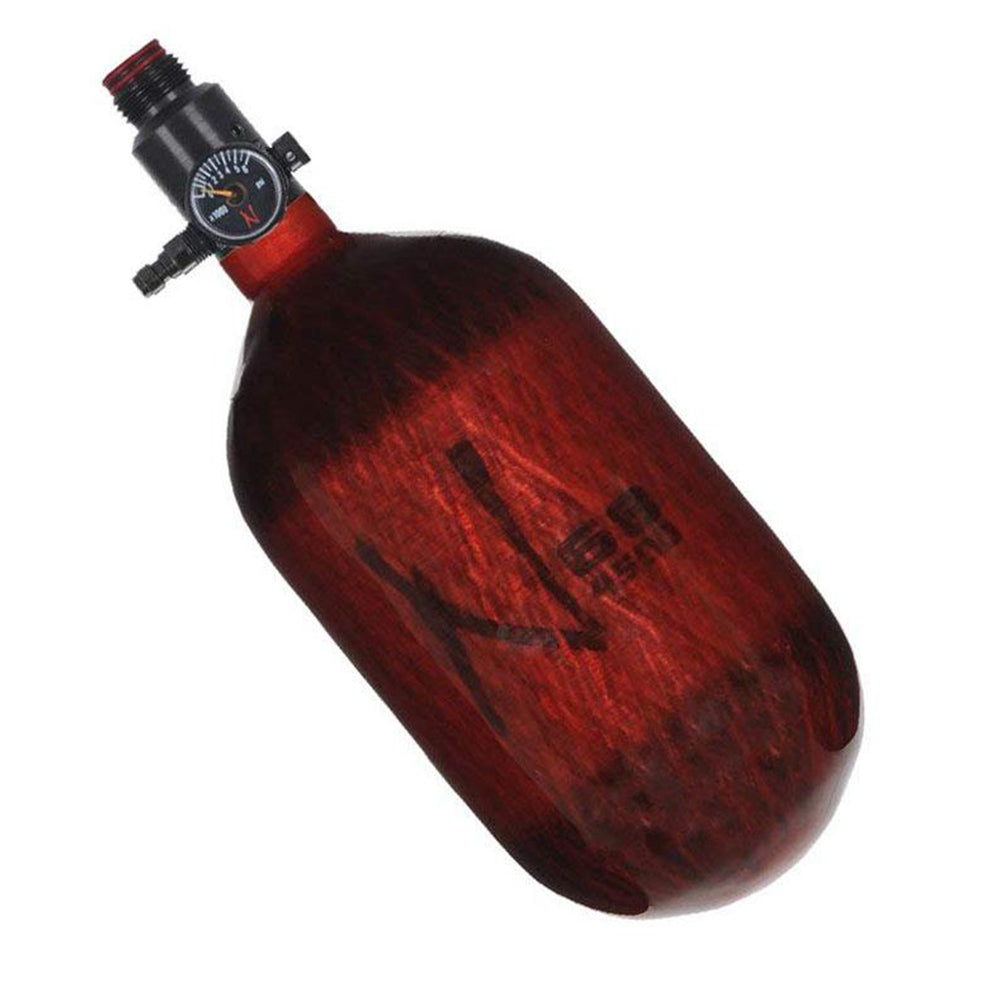 Ninja LITE Carbon Fiber 68 / 4500 Air Tank - Translucent Red
