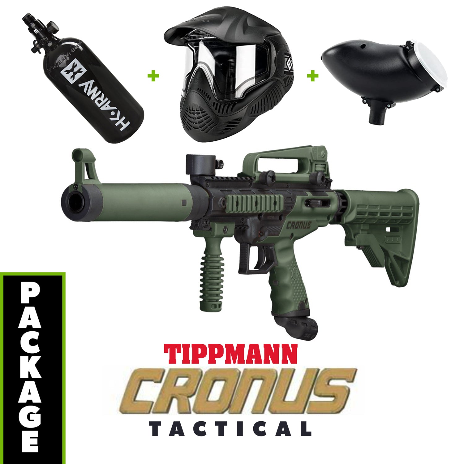 Tippmann Cronus Tactical - Olive / Black