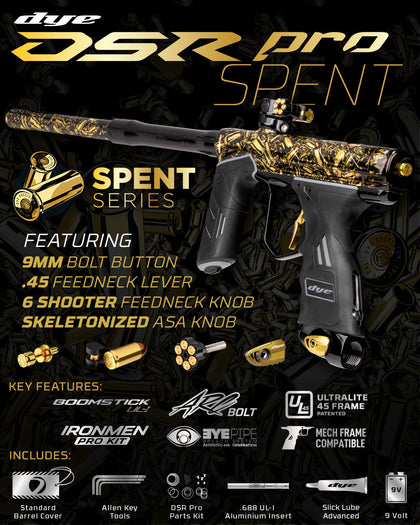 DYE DSR PRO PGA Spent - Limited Edition