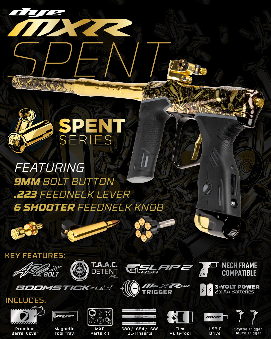 DYE MXR - PGA SPENT Limited Edition – LVL UP Sports