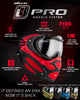 DYE i3 PRO GOGGLE - FIRE RED