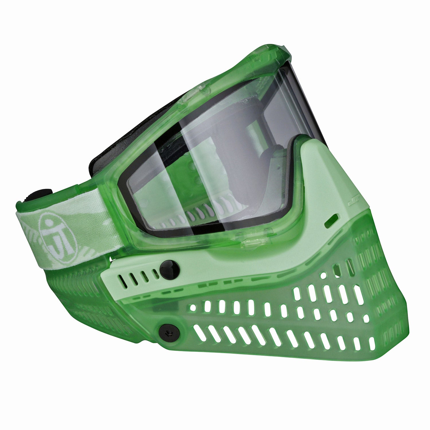 Maschera Paintball JT Proflex ICE Lenti Termiche Rosso/Nera Traslucida - NUOVA - Foto 1