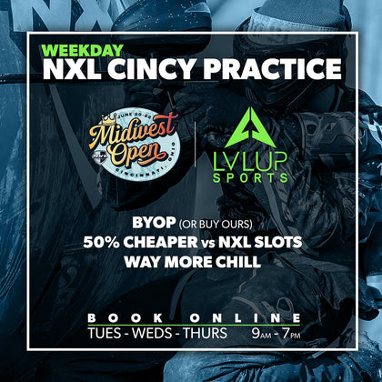 NXL Cincinnati Private Practice Slot (2025 Midwest Open)