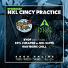 NXL Cincinnati Private Practice Slot (2025 Midwest Open)