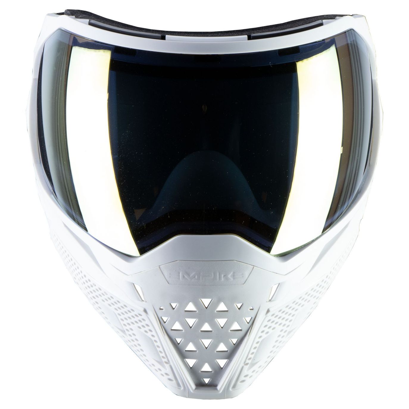 Empire EVS Paintball Goggle - White / Gold