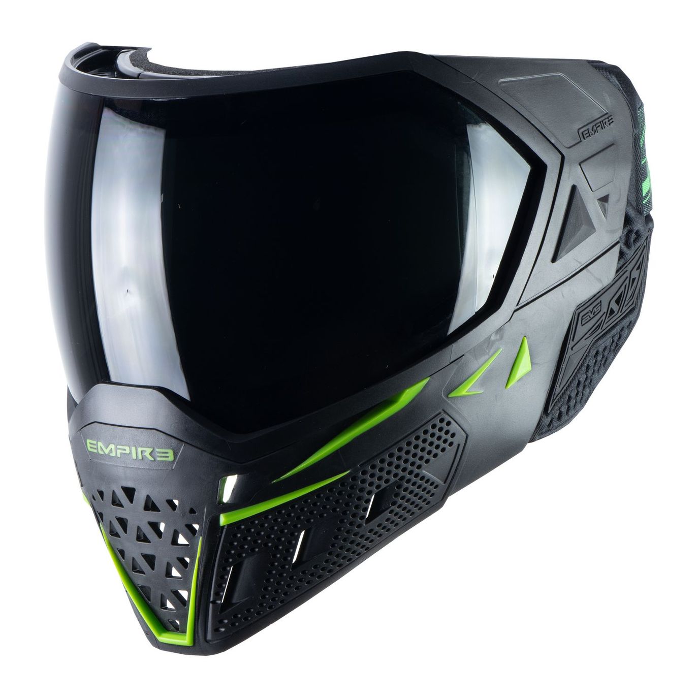 Empire EVS Paintball Goggle - Black / Lime Green
