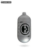 Infamous HYPERLIGHT Skeleton Air Tank 80ci (Bottle Only) - Silver with Black