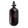 Ninja SL77 Compressed Air Tank - 4500psi - Black and Red
