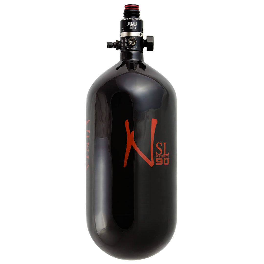 Ninja SL90 90 / 4500 psi Air Tank - Black and Red