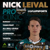 Nick Leival PRO Clinic Sunday March 14th 2021