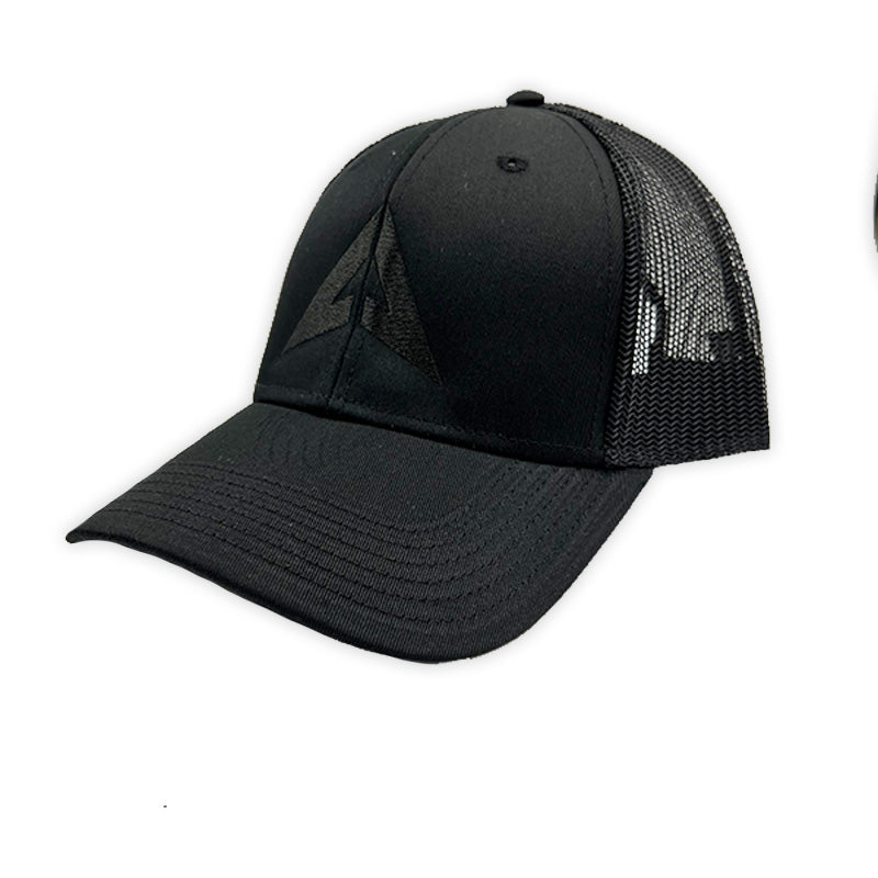 LVL Trucker Hat - Black on Black