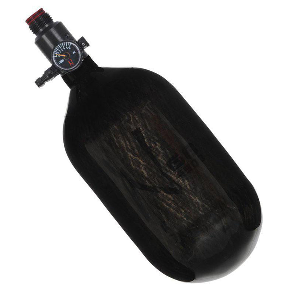 Bouteille HPA Ninja 68/4500 LITE – Régulateur Gris, Fibre De Carbone