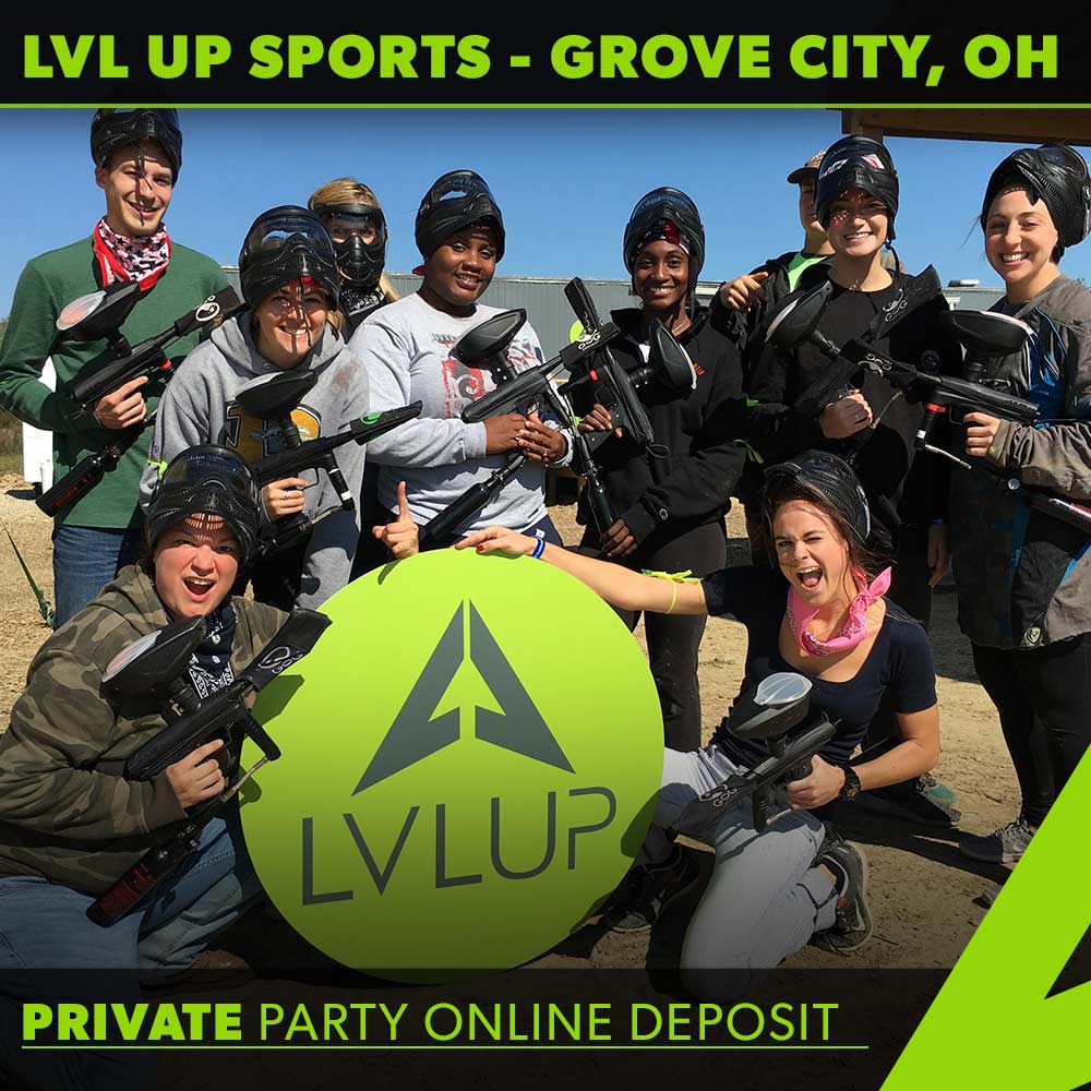 Paintball Private Party Deposit